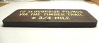 Vintage Sloughside Pilings Timber Trail Forest Wood Sign 27 x11 25 x1 5  Used 