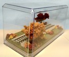 Ho Scale  9   Train Display Case - fall Foliage Scene  -for Any Ho Trains