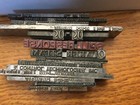 Letterpress Type Lead Scrap Linotype Slugs 6 5lbs