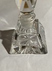 Art Deco Perfume Bottle - Hand Cut Crystal 6    Height Vintage Antique