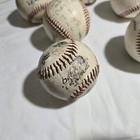 Lot Of 12 Baseballs Rawlings Official League Game Used Signed Radar Novelty Mlb