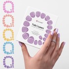 Tabqueen Extra Strong Press On Nail Adhesive Tabs  10 Sheets 180pcs 18 Sizes 