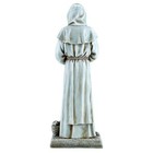 Saint Fiacre Garden Statue 12 Inches Elegant Catholic Religious Figurine