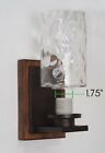 3-pack Kira Home Armada Ii 6 5  Glass Shades  Clear Hammered Replacement Glass