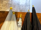 Photography Lighting Umbrella Lot - 1x Lowel  2x White  2x Black