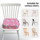 Toddler Booster Seat 3 5 Inch Cushion Non Slip Portable Dining Chair Pink