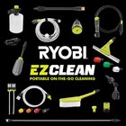 Ryobi 40v Brushless Ezclean 600 Psi 0 7 Gpm Cordless With Battery Power Cleaner