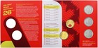 Canada 25 Cents - 1 Dollar 5 Pieces Set  2026  Mint  Commemorative  In Card