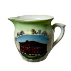Tecumseh - High School - Nebraska Ne Antique Souvenir China Trinket Creamer
