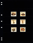  3 25 Scott Value - 1996 Zimbabwe African Sculpture Wood Carvings Cv Mnh Nh Umm