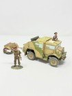 King   Country Ea005 British 8th Army Quad Tractor   Limber 2 Figures W box