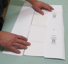 1  one  10  X 21  Brodart Fold-on Book Jacket Cover - Lo-luster