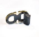 Salvatore Ferragamo Alloy Belt Buckle Gold With Gray For 34-35mm Leather Strap