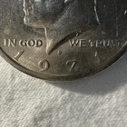     ultra Rare Collector  Coin 1971 Kennedy Half Dollar  d and Fg On Tales Side     