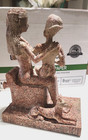 Isis Goddess And Horus With Anubis God  Resin Statue For Famous Gods