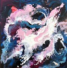  storm  12 x 12    Original Painting By Alexander Antanenka
