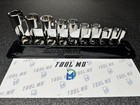 Snap-on Tools Usa New 10pc 3 8  Drive Metric Master Flare Nut Socket Set 210frxm