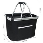 Urbest Bike Basket Pets Cat Dog Folding Carrier removable Bicycle Handlebar F   