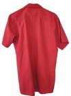 Red Kap   Work Shirt Medium Mechanic Technician  Uniform Red S s