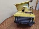Tonka Mighty Dump Truck Xmb-975 1970   s Vintage Yellow Pressed Steel  Parts resto