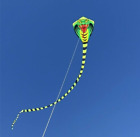 27ft Long Cobra Snake Kite With 328ft String Easy To Fly For Children Adult Toys