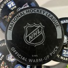 Game Used Colorado Avalanche Official Warm-up Puck Vs Arizona Coyotes 3-24-23