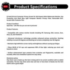 2 Pack 28  Computer Privacy Screen Filter 16 9 Aspect Ratio Widescreen Monitor