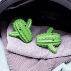 Cactus Dryer Buddies Kikkerland Fluffs Fabric reduces Static New In Box