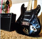     free Shipping     s Style Electric Guitar  soft Case gig Bag  whammy 