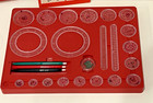 Vtg Kenner s New Spirograph Drawing Set Box Kit 1967 No   401   Extras