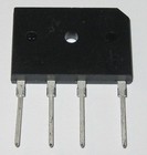 15 Amp 600 Volt Low Profile Bridge Rectifier - 600v 15a Inline Compact Rectifier