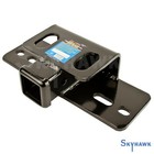 5000 Lb 2  Step Bumper Hitch Receiver   Trailer truck rv suv  Safety Chain Holes