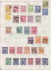 1901-1957 Bolivia Page Album -used   Mint Hinged Complete   Incomplete Issues