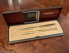 Vintage Parker Arrow Series 12k Gold Filled Ballpen  Pencil Set  Never Used Mint