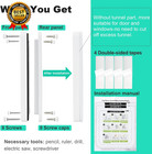 Thin Cat Door For Windows Pet Doors And Sliding Door Safety Pet Door       
