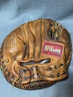 Vintage Wilson Streamlined Fingers Baseball Glove Collectors Leather Mitt 1941 P