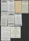 9 Different Vintage Smooth-haired Fox Terrier Tobacco cigarette Dog Cards