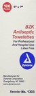 Dynarex Bzk Antiseptic Towelettes Medical Use Latex Free Packet 5 X 7 Inch 100ct