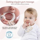 Sophie La Girafe Teething Ring  Natural Rubber Baby Toy For 0  Months