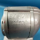Vtg Boston Vacuum Mount Gray Steel Manual Pencil Sharpener 8-hole