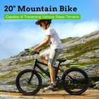 20 Inch Child Bike Mountain Bike High Carbon Steel Bicycle 7-speed City Bike