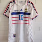 Zinedine Zidane Signed Autographed 1998 Fifa World Cup France Jersey With Coa