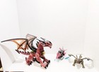 Vintage Dragon Universe Mega Blocks Lot Pieces For Scraps Megasaur And More