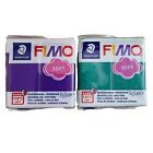 Fimo Soft Polymer Oven Modelling Clay - 57g - Set Of 8 Colors - Rainbow