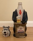 Vintage Hamm   s 1973 Bear Beer Ceramic Decanter 11    Tall By Ceramarte Of Brazil