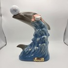 At t Pebble Beach National Pro-am 6th Annual 1991 Dolphin Golf Ball Decanter