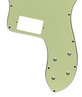 Pickguard For Fender Us  72 Telecaster Deluxe Reissue Paf Guitar  Vintage Green