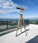 1920 Century Nautical Naval Binoculars Marine With Nickel Tripod Stand