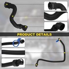 6 Pcs Engine Coolant Hose Set - Compatible With Chevy Cruze 2011-2016 1 4l 