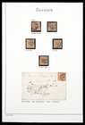 Denmark 1851-1990 Mnh Mh Used In 2 Album W  Faroe Greenland Stamp Collection